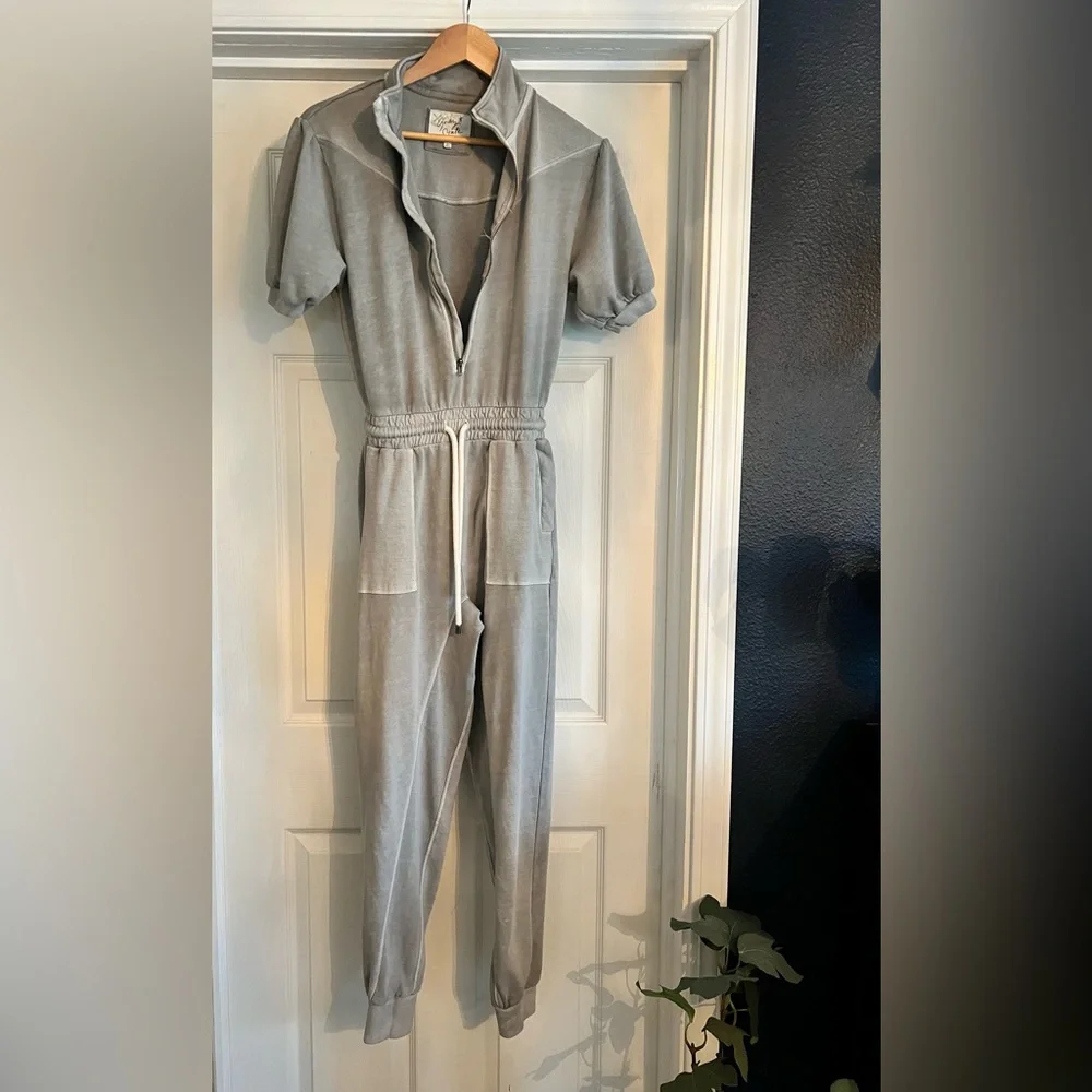 Grey State Light Gray Women's Jumpsuit